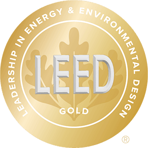 Logo certification LEED Or